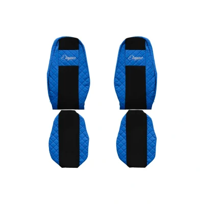 Afbeelding van F CORE Elegance Q FX14 BLUE Stoelhoes Blauw Textiel, Kunstleer