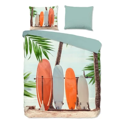 Afbeelding van Good Morning Dekbedovertrek &quot;Surf&quot; Multi (240x200/220 cm)