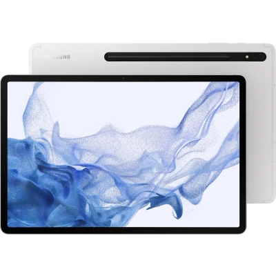 Afbeelding van Samsung Galaxy Tab S8+ 5G SM X806B LTE 256 GB 31,5 cm (12.4&quot;) Qualcomm Snapdragon 8 Wi Fi 6 (802.11ax) Android 12 Zilver