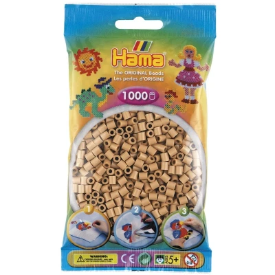 Afbeelding van Hama Strijkkralen Licht Bruin 1000 Stuks