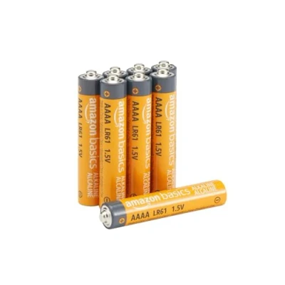 Afbeelding van Amazon Basics AAAA 1,5 V alkalinebatterijen voor dagelijks gebruik, 8 stuks (afbeelding kan afwijken)