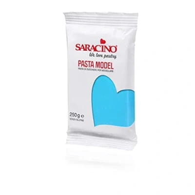 Afbeelding van Saracino Modelling Paste Licht Blauw 250g