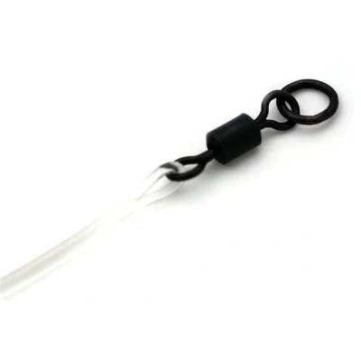 Image de Korda Dark Matter Leader 50 cm Ring Swivel Clear Bas de ligne carpe