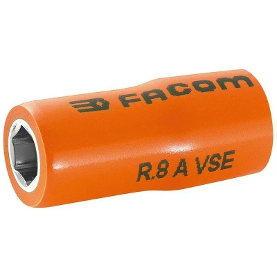Image de FACOM R.10AVSE capuchon 1/4&quot; hexagonal, isolé jusqu&#039;à 1000 volts, série VSE 10 mm