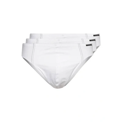 Afbeelding van Schiesser Essentials Supermini 3 pack Slip white, Heren, Maat: Small, white
