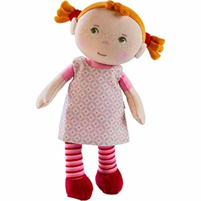 Image de Haba poupée câline Roya violet/rose 25 cm