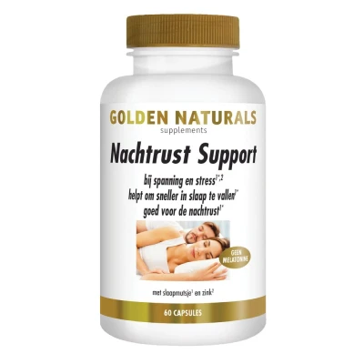Afbeelding van Golden Naturals Nachtrust Formule Capsules 60VCP