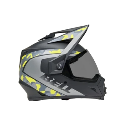 Afbeelding van Bell 2025 MX 9 Adventure Mesa Crosshelm Mat Zwart / Geel Camo maat XL
