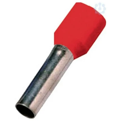 Afbeelding van Intercable adereindhuls gesoleerd 10 mm rood 100 stuks