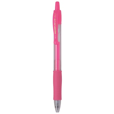 Image de Stylo roller à encre gel Pilot Pen G2 Néon Rose