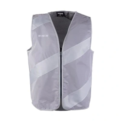 Afbeelding van Wowow Roadie Jacket Fr Fluohesje, Grijs, Xl (volwassen) Fluohesje
