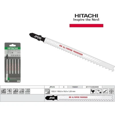 Afbeelding van Hitachi Decoupeerzaagbladen JPU10 blister van 5 bladen