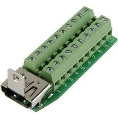 Afbeelding van TRU COMPONENTS 1229327 HDMI connector Bus, inbouw horizontaal Aantal polen: 20 Zilver 1 stuk(s)
