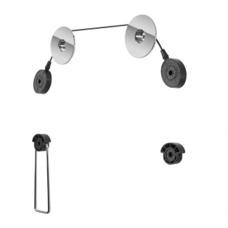 Afbeelding van Goobay TV muurbeugel EasyMount Universal beugel voor tv&#039;s van 37 tot 70 inch (94 178 cm) 50 kg met een flexibel kabelsysteem