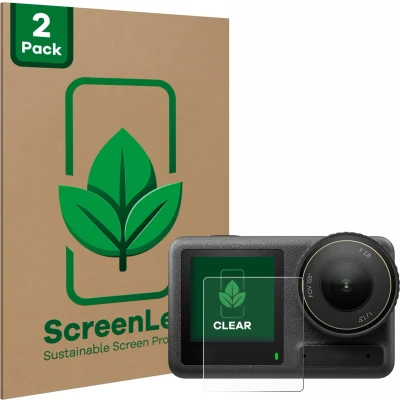 Afbeelding van ScreenLeaf Screenprotector voor DJI Osmo Action 4 (Display voor) Duurzame schermbescherming Folie Beschermfolie transparant (2 Stuks)