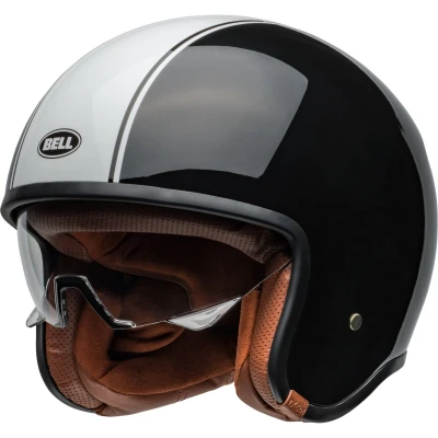 Image de Casque Jet Bell TX501 Rally Noir / Blanc M