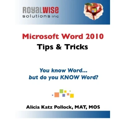 Afbeelding van Microsoft Word 2010 Tips &amp; Tricks
