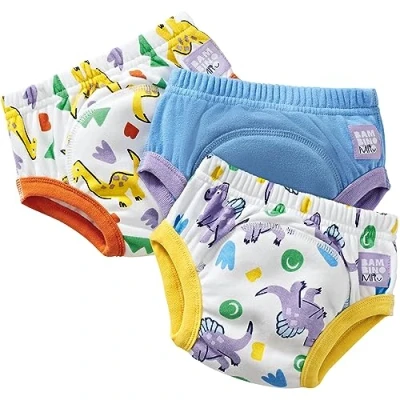 Afbeelding van Bambino Mio Brave and Peuter Training Ondergoed, Moed van de dino&#039;s, 2 3 jaar (3 stuks) Unisex Baby