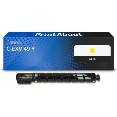 Afbeelding van Huismerk Canon C EXV 49 Y Toner Geel