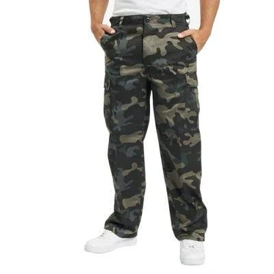 Image de Brandit Pantalon Ranger Cargo de Travail et Sécurité, Motif Camouflage Foncé, 5XL
