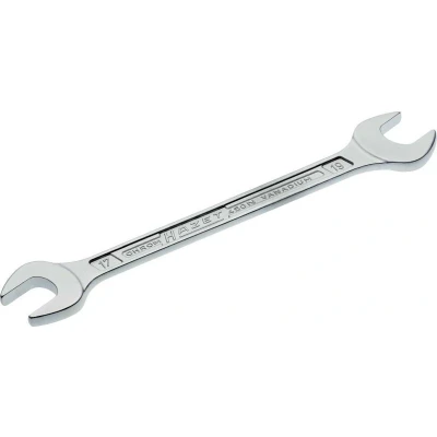 Afbeelding van HAZET 450N 17X19 Dubbele steeksleutel 220,9 Chroom vanadium staal Verchroomd