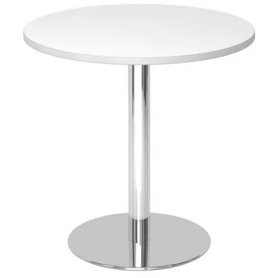 Afbeelding van hjh OFFICE PRO Bistro F80R C Systeem conferentietafel Wit / Chroom