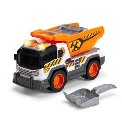 Afbeelding van Dickie Toys Kiepwagen Vrachtwagen Licht en geluid Vanaf 3 jaar