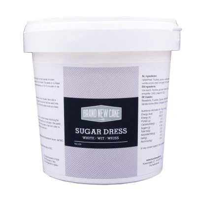 Afbeelding van BrandNewCake Sugar Dress Pasta Wit 500 gram