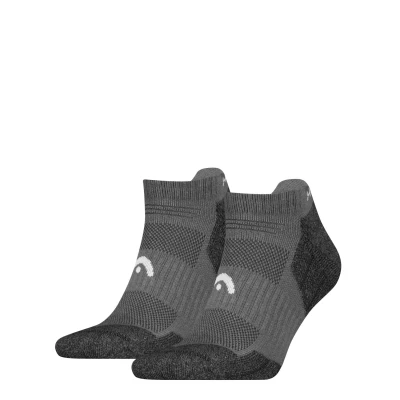 Afbeelding van HEAD 2P sneakersokken hiking grijs 39 42