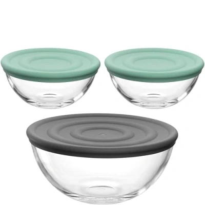 Afbeelding van Leonardo CUCINA Schalen/Deksels set 6delig