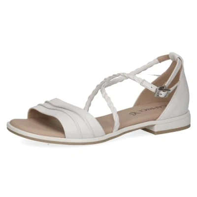 Afbeelding van Caprice Sandalen, Dames, Maat: 40, White perlato Leer
