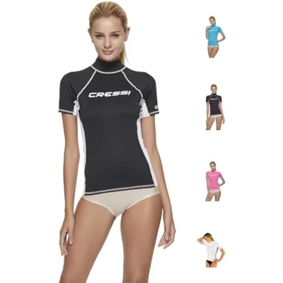 Afbeelding van Cressi Rash Guard Jumpsuit van speciale zeer elastische stof, lange en korte mouwen, uv bescherming (UPF) 50+ dames