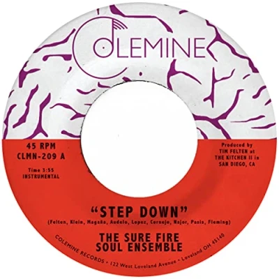 Afbeelding van Sure Fire Soul Ensemble Step Down (7&quot; Vinyl Single) (Coloured Vinyl)