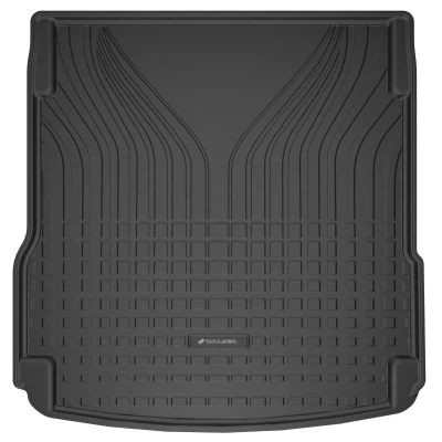 Afbeelding van WALSER Kofferbakmat van hoogwaardige kwaliteit, geschikt voor Audi A6 C8 Avant/Allroad 2018 tot vandaag, 100% perfecte pasvorm, made in EU, robuuste antislipmat