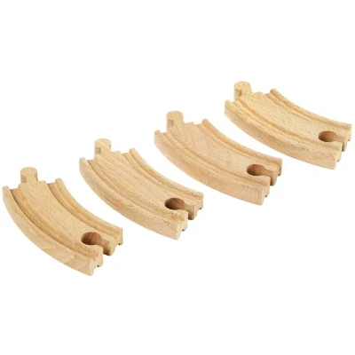 Afbeelding van BRIO Gebogen korte rails 33337