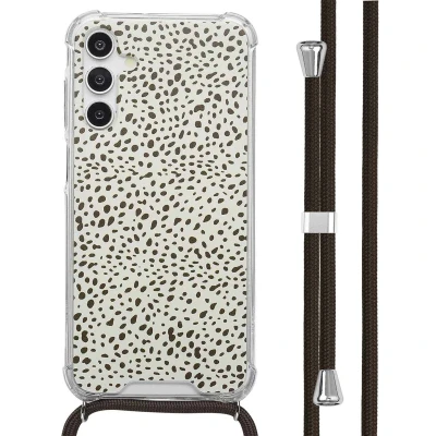 Afbeelding van imoshion Design hoesje met koord voor de Samsung Galaxy A16 Desert Dots