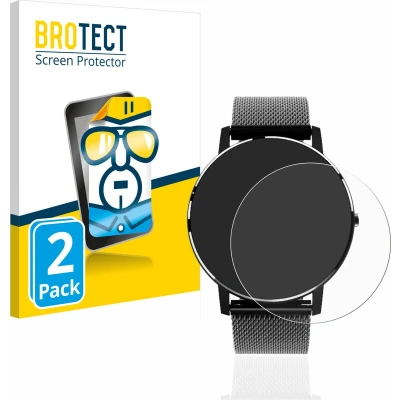 Afbeelding van BROTECT Screenprotector voor Holalei Fitness Tracker 1.3&quot; Folie Beschermfolie transparant (2 Stuks)