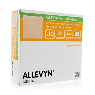 Afbeelding van Allevyn kompres, steriel, 10x10cm, 10 stuks (66007637)