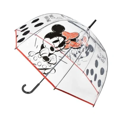 Afbeelding van Cerda Minnie T297 Poe handmatige paraplu voor volwassenen, 60 cm