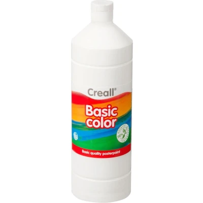 Afbeelding van Plakkaatverf Creall basic wit 1000ml