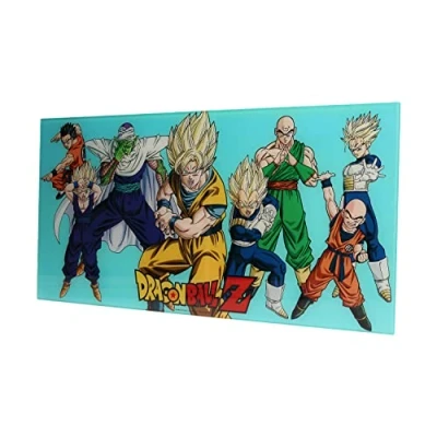 Image de DRAGON BALL IMPRESSION EN VERRE HEROES 60X30 CM