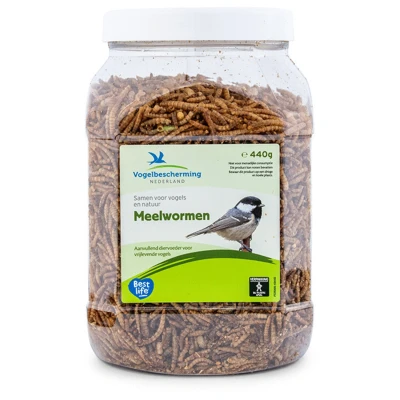 Afbeelding van Wildbird Vbn Gedroogde Meelwormen In Pot Tuinvogelvoer 1800 ml