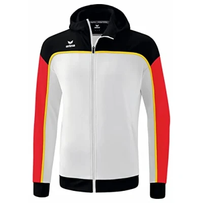 Afbeelding van CHANGE by erima trainingsjack met capuchon wit/zwart/rood / M