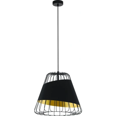 Afbeelding van EGLO Austell Hanglamp E27 Ø 43 cm Zwart/Goud