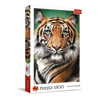 Afbeelding van Trefl Puzzels 1500&quot; Portret van een tijger&quot;