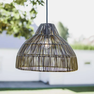 Afbeelding van PR Home Bao hanglamp buiten grijs