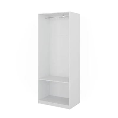 Afbeelding van Vicco Kledingkast Elmo, Wit, 80 x 200 cm