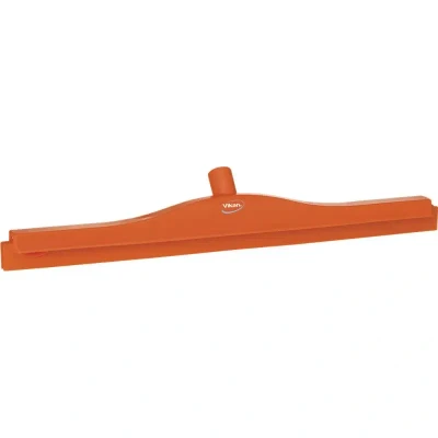 Afbeelding van Vikan Floor Squeegees with Fixed Neck Full Colour Hygiene wiper, Nek Polypropylene, Tpe Rubber 60cm Wide Orange