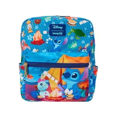 Afbeelding van Disney Loungefly Mini Backpack Stitch Goes Camping