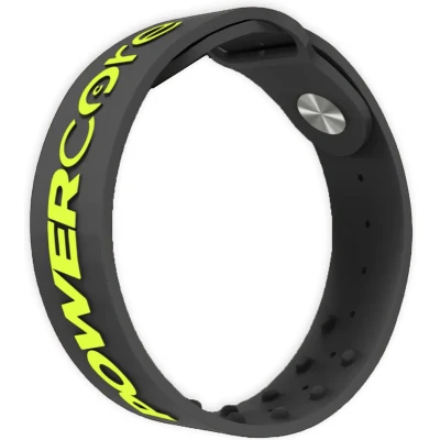 Afbeelding van PowerCore, proprioceptie sportarmband, Zwart/Neon S/M, Polsband verbetert sportprestaties